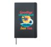 Goodbye Lesson Plan Hello Sun Tan - Teacher Summer Vacation Hardcover Journal, Black