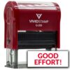 Good Effort! Self-Inking Rubber Stamp | Education/Teacher Rubber Stamps (Red Ink) - Q-200