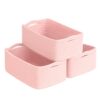 Goodpick 3-Pack Small Storage Baskets, Dorm Decor, 11 x 7 x 4.5 in