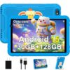 GOODTEL Android 15 Tablet 10.1 Inch, 30GB RAM 128GB ROM 1TB Expandable, Fast WiFi 6 & BT 5 Electronics Tablets 8-Core, HD IPS Touchscreen, 8000mAh, Parental Control, Blue