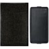 GORILLA GRIP Traffic Guard® Door Mat, 72x48, Black and Boot Tray, 32x16, Black Bundle