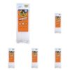 Gorilla Hot Glue Sticks, Clear, Mini Size, 25 Count, 8" Long x 0.27" (Pack of 5)