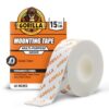GORILLA Multi-Purpose Mounting Tape, 60in, Double Sided Permanent Tape