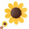 Gosknor Sunflower Magnetic Chip Sealing Clip with 10 Petal & Magnetic Base
