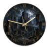 Gothic Castle Halloween Wall Clock