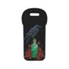 Gothic Mystic Raven Bottle Tote Bag Dark Aesthetic Shopping Pouch for Adults