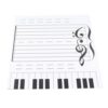 GOWENIC Magnetic Dry Erase Board, Note Reading Board for Music Lessons, Piano Teacher Supplies, Classroom Teaching Tools for Kids