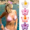 GQLV Big Flower Hair Claw Clips-4PCS Strong Hold Cute Hair Clips for Women/Girls,Nonslip Claw Clips for Thin Hair Thick Hair,Colorful Hair Styling Accessories Birthday Gifts (colorful)