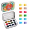 Grabie 12 Color Travel Watercolor Paint Set, Pocket Palette, Landscape