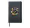 Grading Ghouls Funny Halloween Teacher back to school tee Hardcover Journal, Black