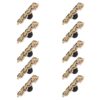 Graduation Lapel Pin Souvenir Zinc Alloy 10pcs Class of 2026 Black