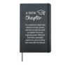 Graduation New Chapter High School College Graduate Hardcover Journal, Black