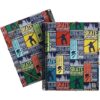 Grafoplás Folder with 30 Transparent Sleeves | A4 | Flexible Cover | Spiral PVC | Collection Design Bits&Bobs Pop Up Design Skate | Maxiplas | Polypropylene | Perfect School Material