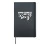 Grammar Humor Good Grammar Is Sexy English Teacher Joke Hardcover Journal, Black