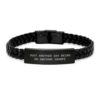 Gramps Interlaced Leather Bracelet Idea for Coworkers Birthday Gift
