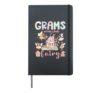 Grams Of The Little Fairy 1St Birthday Girl Fairytale Hardcover Journal, Black