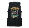 Grandma of The Birthday Boy Science Birthday Party Adult & Youth Basketball Jersey