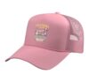 Grandma of The Birthday Boy Science Birthday Party Trucker Hat with Adjustable Mesh Back, Pink
