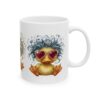 Granny Duck Mug – 15oz Ceramic Coffee Cup with Expressive Duck Art – Duck Lover Gift for Women & Men – Charming Bird Mug for Home or Office