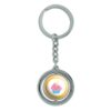 GRAPHICS & MORE Care Bears Birthday Bear Belly Spinning Round Keychain