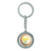 GRAPHICS & MORE Care Bears Friend Bear Belly Spinning Round Keychain