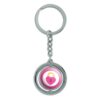 GRAPHICS & MORE Care Bears Secret Bear Belly Spinning Round Keychain