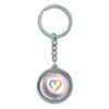 GRAPHICS & MORE Care Bears Togetherness Bear Belly Spinning Round Keychain