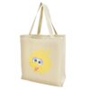 GRAPHICS & MORE Sesame Street Baby Face Big Bird Large Reusable Tote Bag