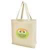 GRAPHICS & MORE Sesame Street Baby Face Oscar Large Reusable Tote Bag