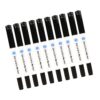 GreLemon Security Marker Double Tip, Anti-Fraud, Visible Under, 10 Sticks