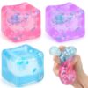 Gretex Fidget Toy for All Ages, 3 Pack Sensory Fidget Cube Stress Ball