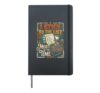 Grocery List Dad Humor Papa Jokes Daddy Fathers Day Hardcover Journal, Black