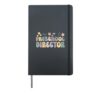 Groovy Preschool Director Of Preschool Directors Hardcover Journal, Black