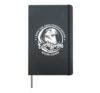 Groundhog Spring and Board Games Humor Design Hardcover Journal, Black