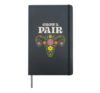 Grow A Pair Uterus Women Equality Day Reproductive Rights Hardcover Journal, Black