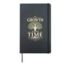 Growth Takes Time Motivation Mindset Hardcover Journal, Black