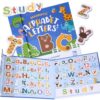 GSINODRS 78 PCS Alphabet Magnets for Toddlers 3-5 Years Old