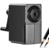 GUCOLUBU Manual Pencil Sharpener Desk Pencil Sharpener with Container