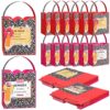 Gueevin 24 Sets Back to School Teacher Gifts Bags Composition Notebook