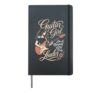 Guitar Girl Like A Normal Girl Only Louder Guitarist Gift Hardcover Journal, Black