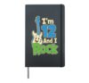 Guitar Kids 12th Birthday I'm 12 And I Rock Guitarist Gift Hardcover Journal, Black