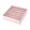 GVRMLDF Closet Underwear Organizer Foldable Bras Socks Household Storage Box Desk Bed Cabinet Dresser Drawer Divider(C)