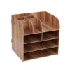 GVRMLDF Wooden Assemble Desktop Organizer Office Desk Drawer File Holders for