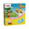 HABA Bee Maja Blossom Fishing - first fishing game for toddlers from 2 years - Motor skills game with magnet rod and wooden blossoms - similar to fish - 2014495001