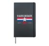 Hackensack T-Shirt Retro Vintage Shirt Gift Women Men Kids Hardcover Journal, Black