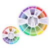 Hadnves 2PCS Creative Color Wheels for the Artist Paint Mixing Guide 2Sizes