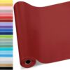 Hahafelt 16 in x 40 Ft Fabric Bulletin Board Roll,Dark Red