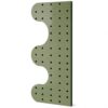 Hailong Ming Wooden Wall Organizer Pegboard for Modern Minimalist Home Entryway Storage - for Kitchen Storage | for Office Organization