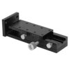 Halearo Z Axes Linear Slide Stage with Precision Machined Knob Control Sliding Table for Optical Instruments and Microscopes Made of Aluminum Alloy (90X40mm)