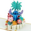 Hallmark Signature Disney Birthday Pop Up Card (Lilo and Stitch)
